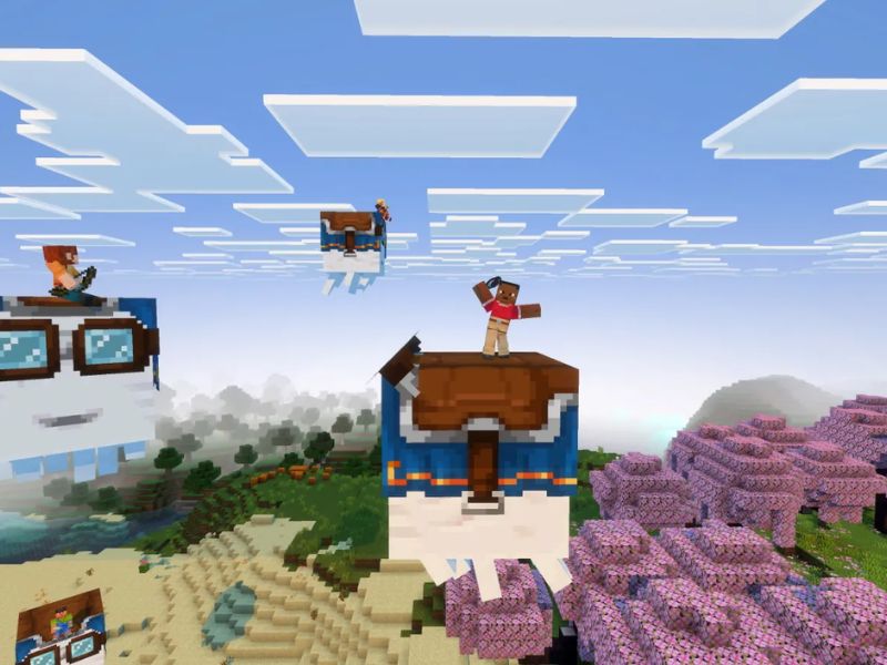 Ghastling và Happy Ghast Trong Minecraft 1.21.92